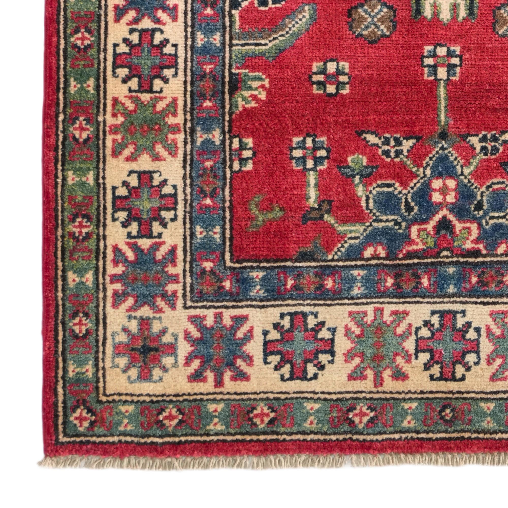 2' 8 x 4' 2 Hand Knotted Kazak Rug