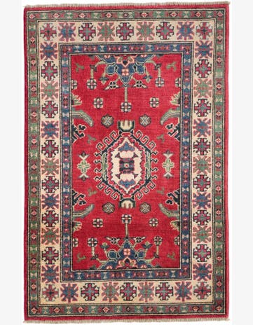 2' 8 x 4' 2 Hand Knotted Kazak Rug