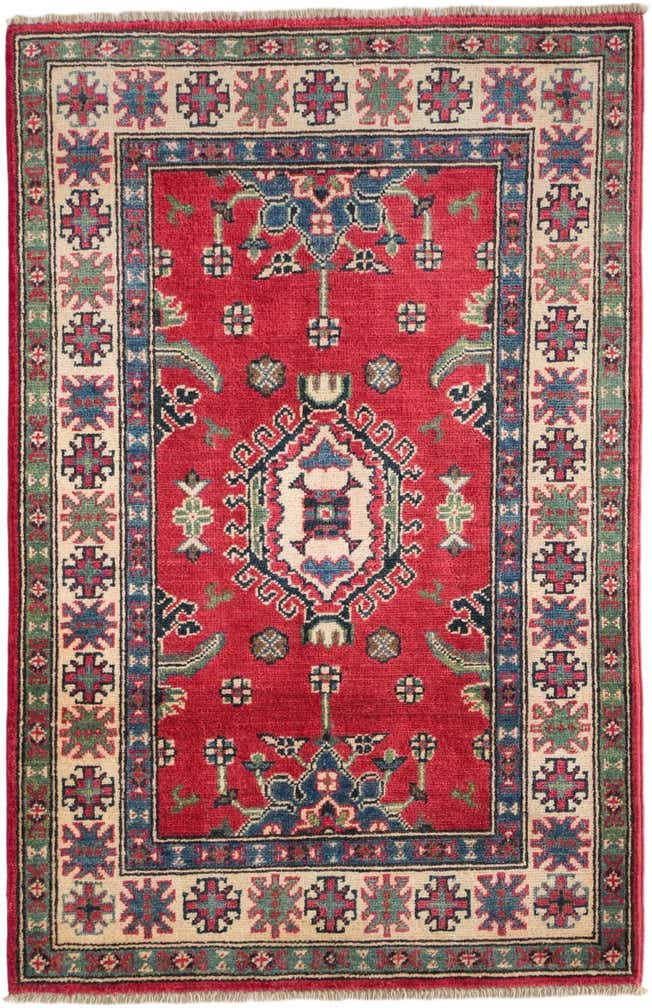2' 8 x 4' 2 Hand Knotted Kazak Rug