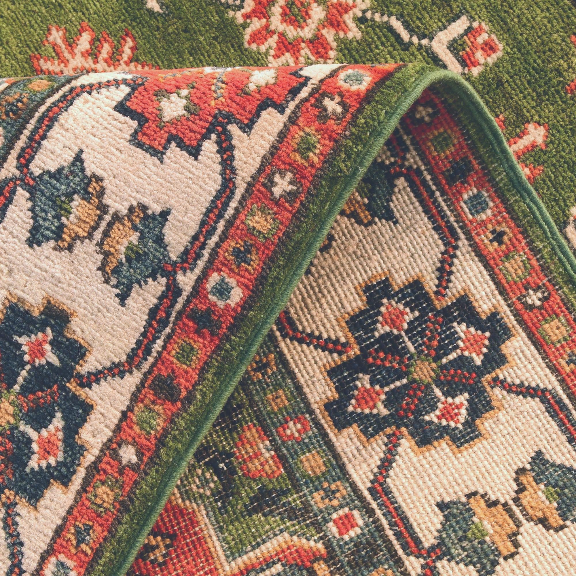 3' 4 x 5' Hand Knotted Kazak Rug
