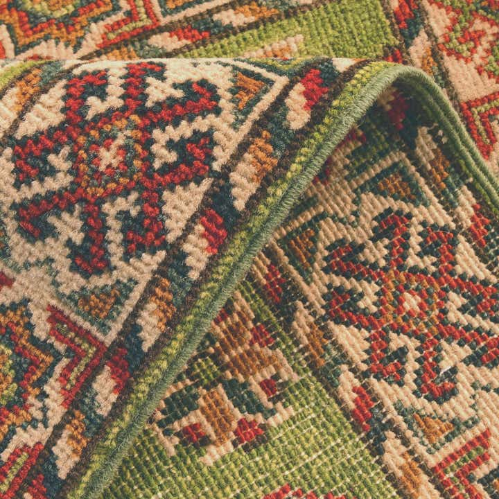 1' 11 x 3' Hand Knotted Kazak Rug