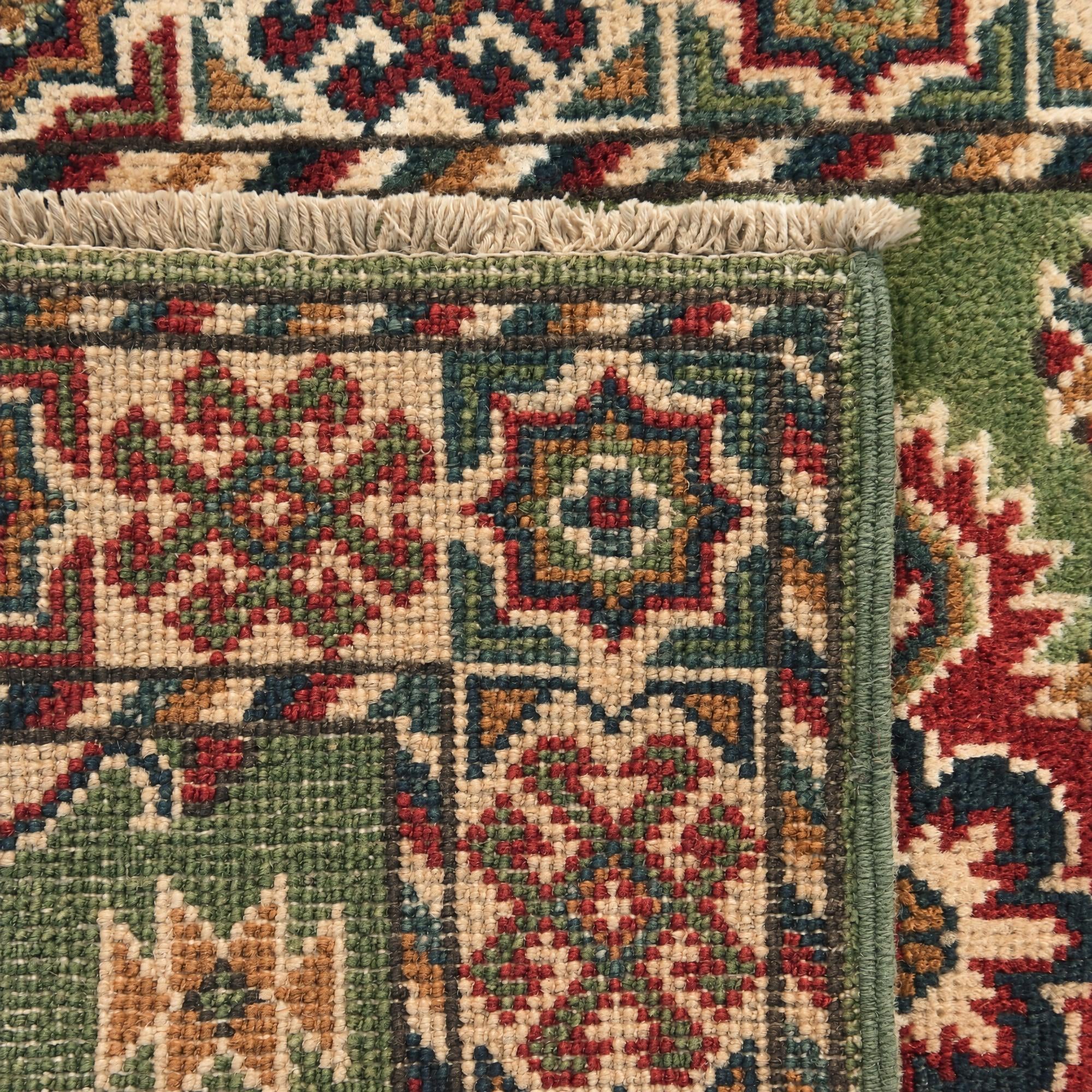 60cm x 90cm Hand Knotted Kazak Rug