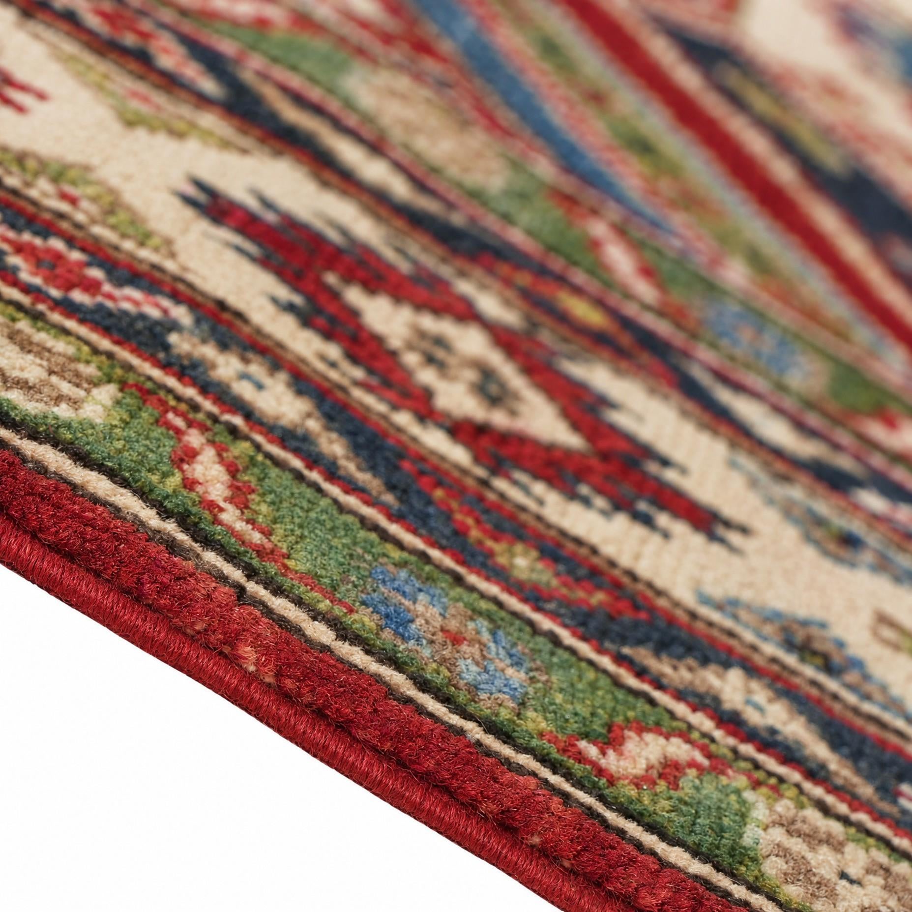 150cm x 200cm Hand Knotted Kazak Rug