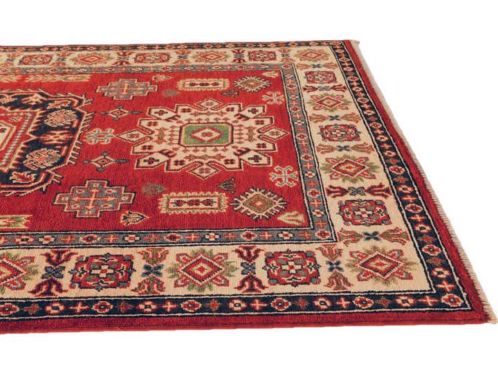 3' 11 x 6' 2 Hand Knotted Kazak Rug