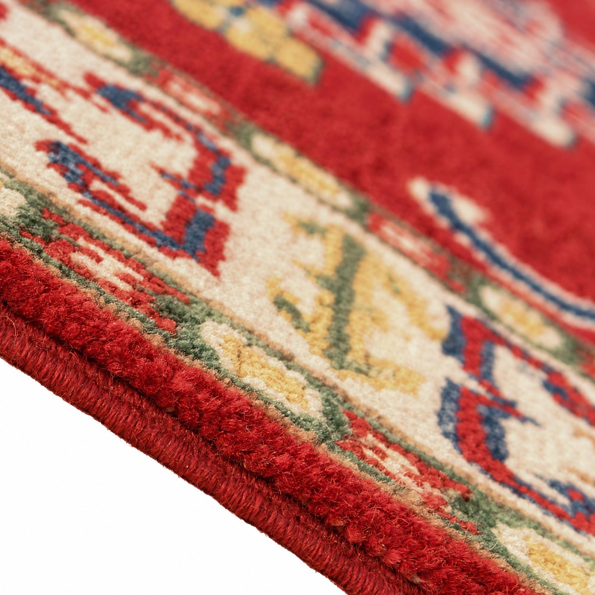85cm x 140cm Hand Knotted Kazak Rug