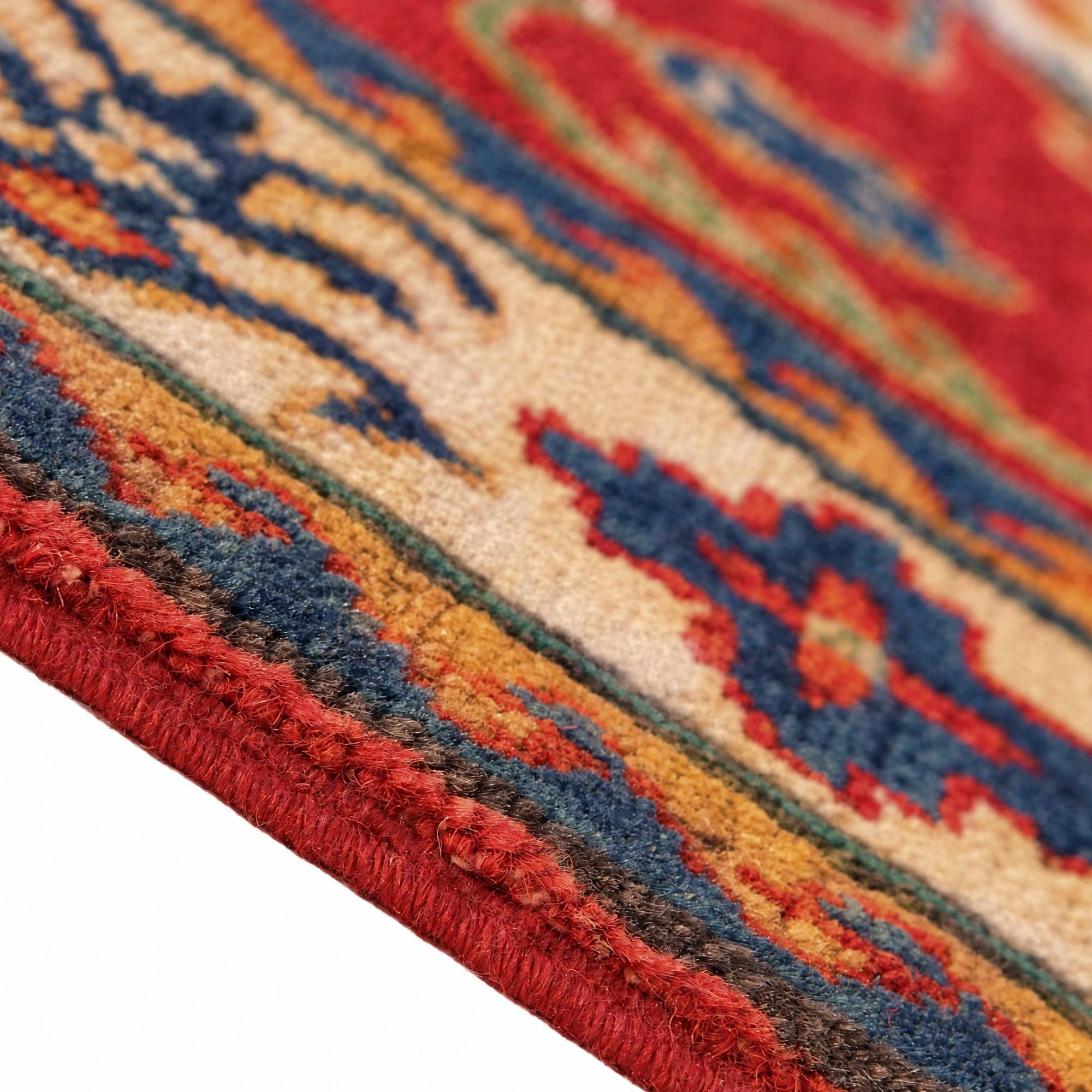 105cm x 150cm Hand Knotted Kazak Rug