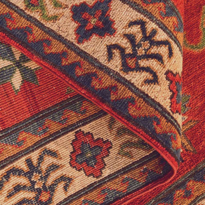 3' 6 x 4' 11 Hand Knotted Kazak Rug