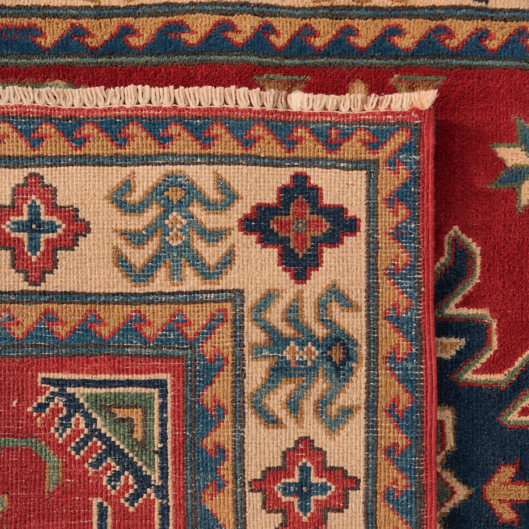 105cm x 150cm Hand Knotted Kazak Rug