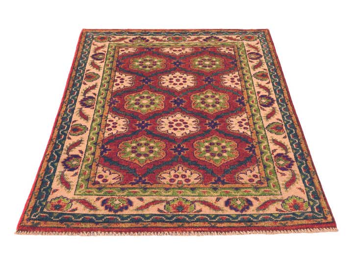2' 8 x 3' 9 Hand Knotted Kazak Rug