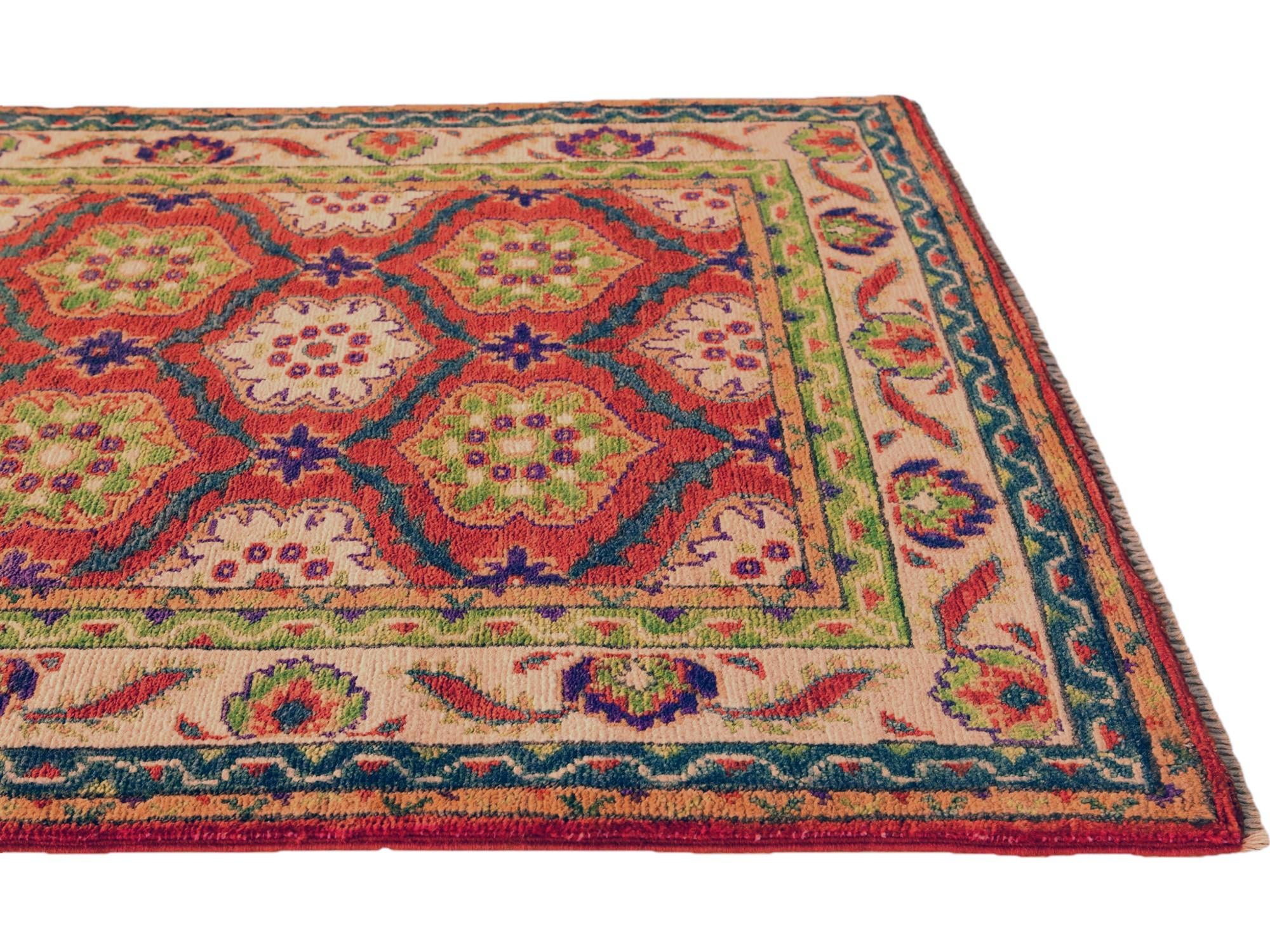 80cm x 115cm Hand Knotted Kazak Rug