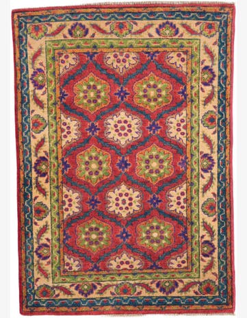 2' 8 x 3' 9 Hand Knotted Kazak Rug