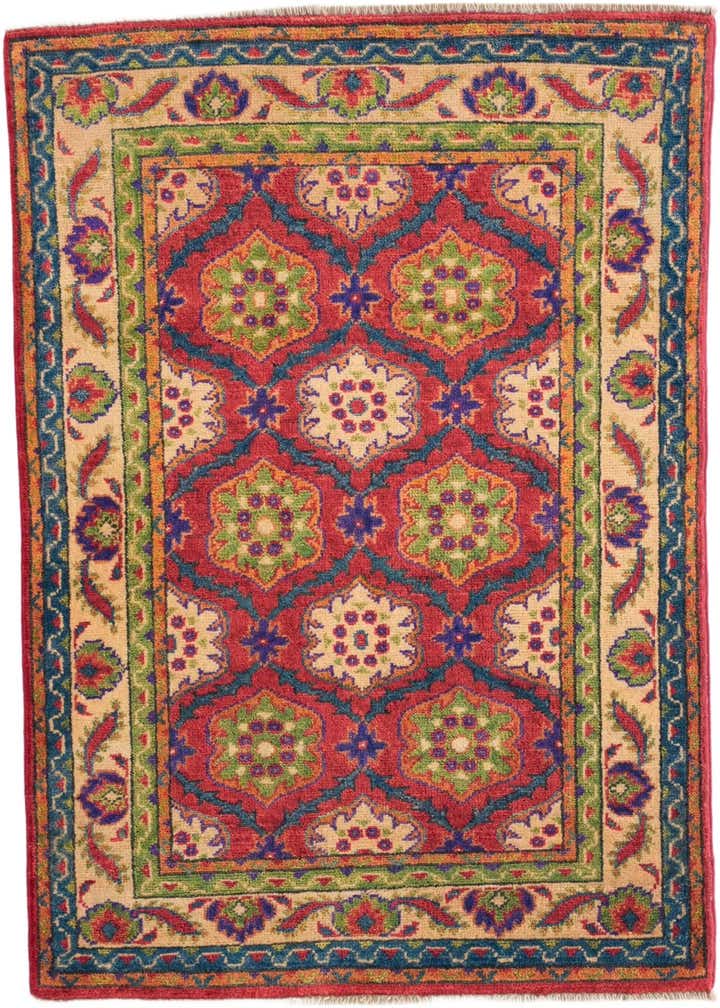 2' 8 x 3' 9 Hand Knotted Kazak Rug