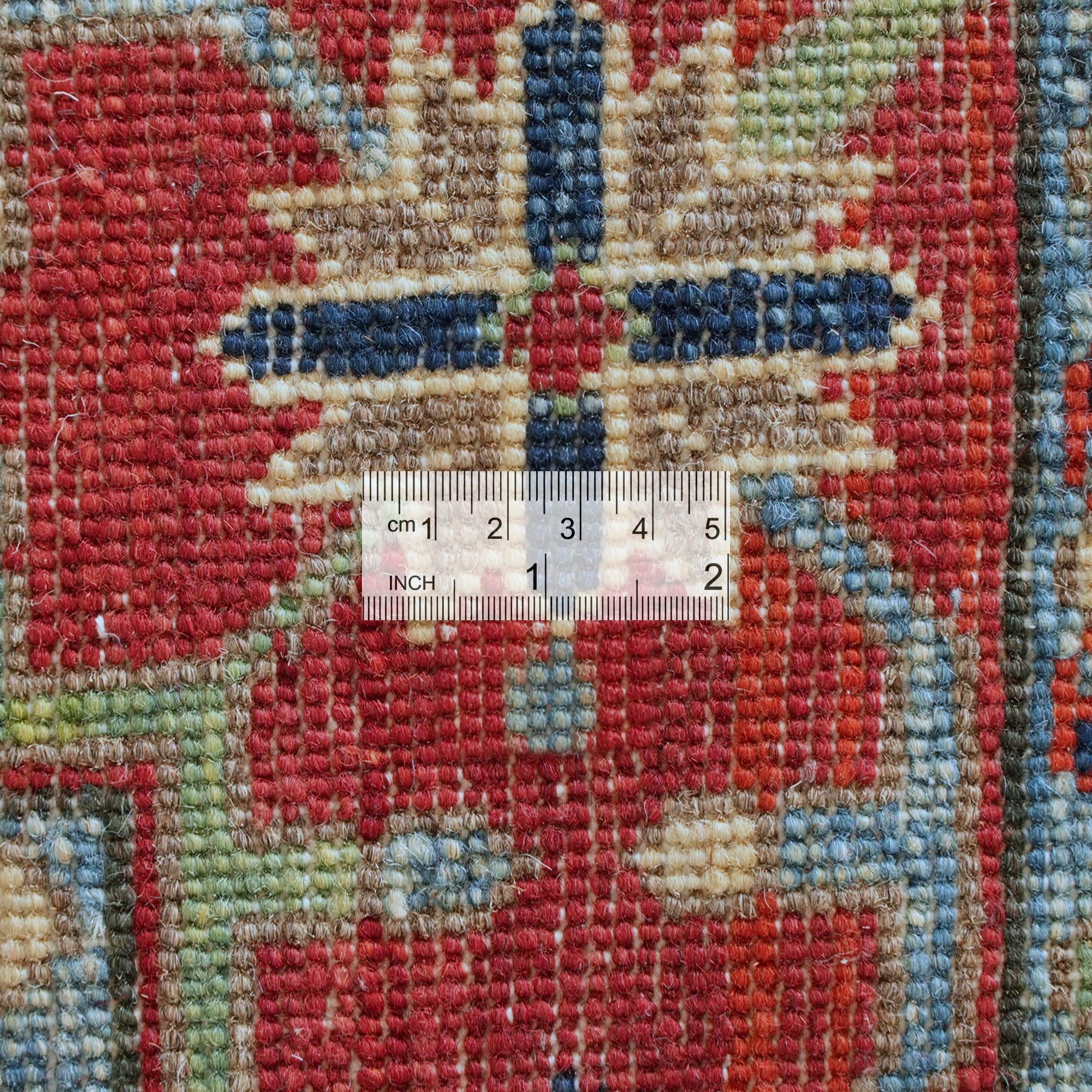 4' 11 x 6' 11 Hand Knotted Kazak Rug