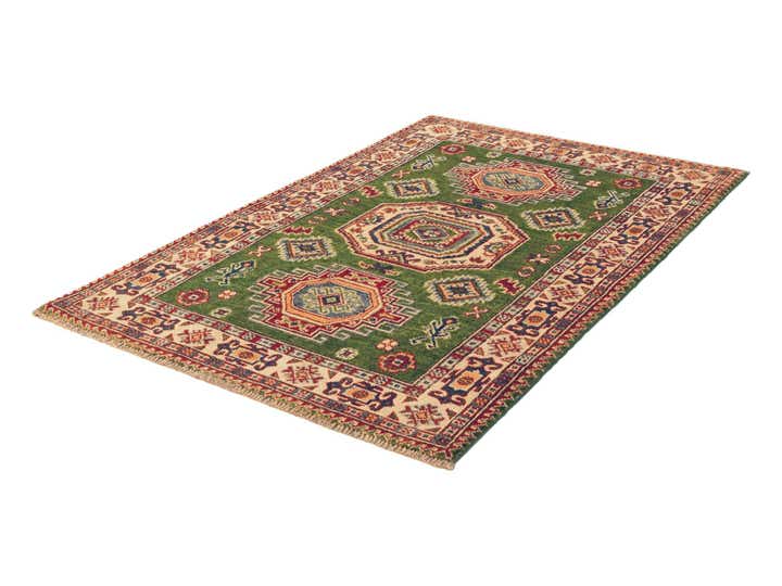 3' 5 x 5' 1 Hand Knotted Kazak Rug