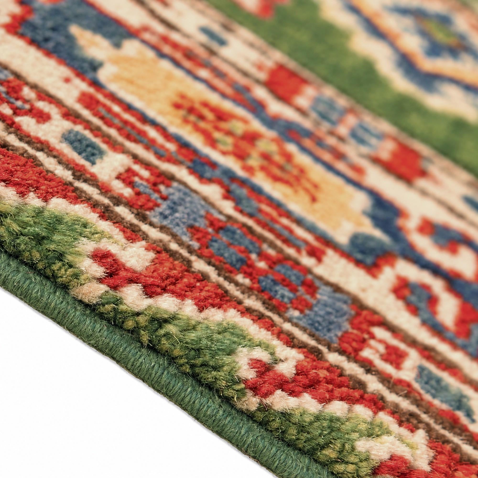 105cm x 155cm Hand Knotted Kazak Rug