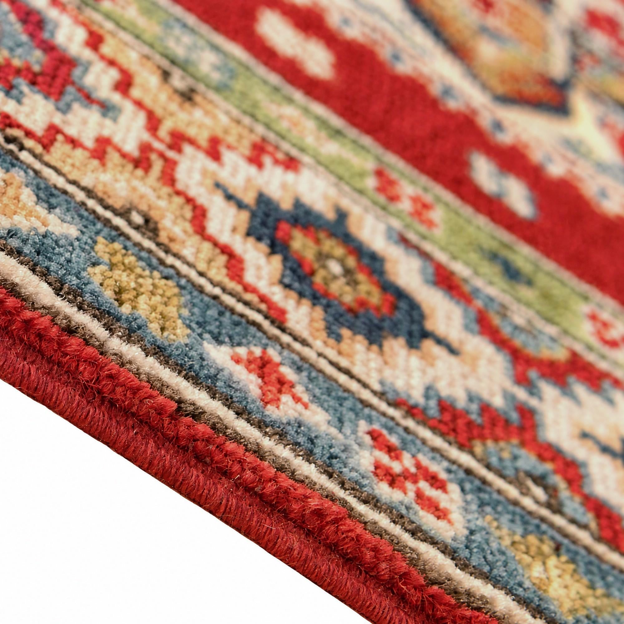 80cm x 130cm Hand Knotted Kazak Rug
