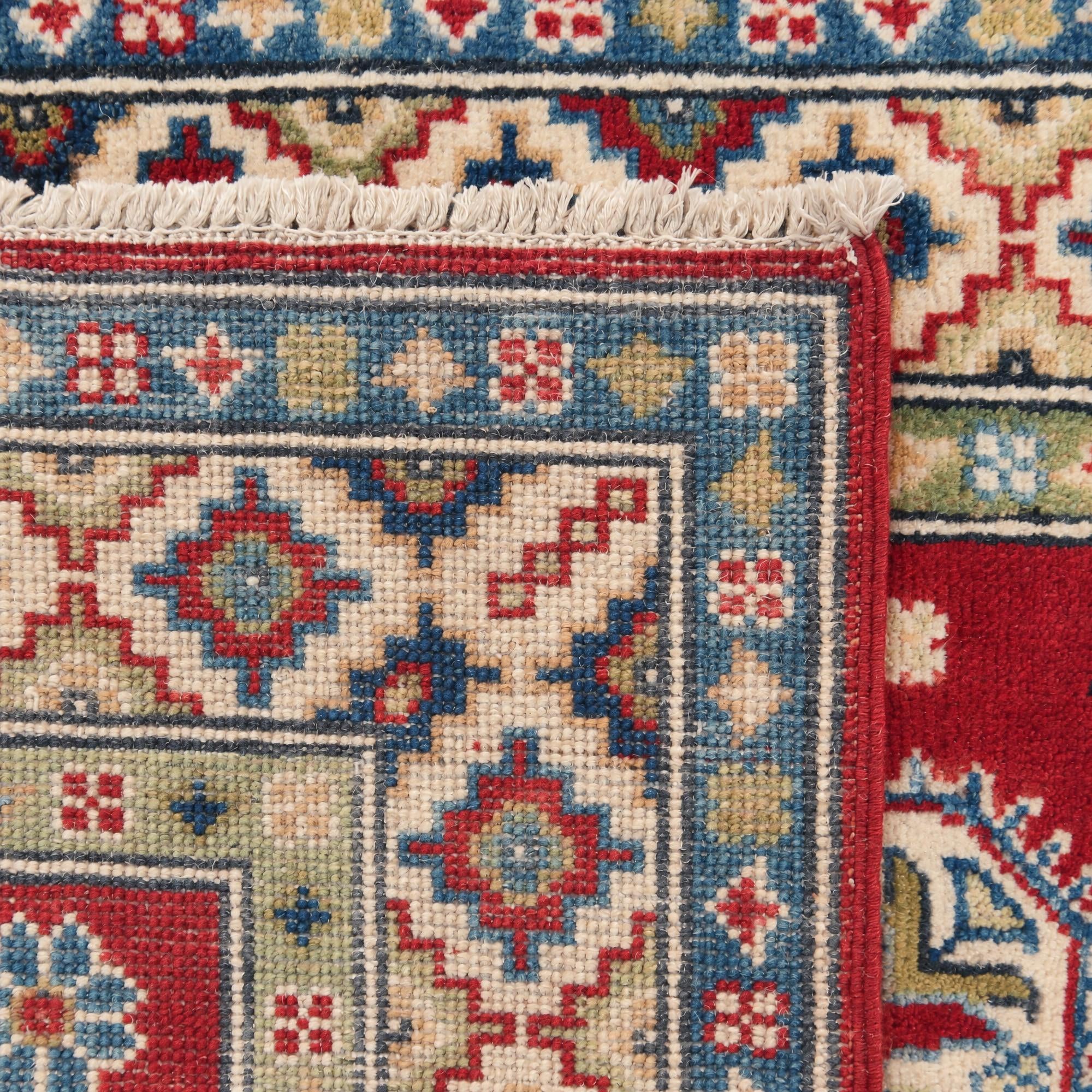 80cm x 130cm Hand Knotted Kazak Rug