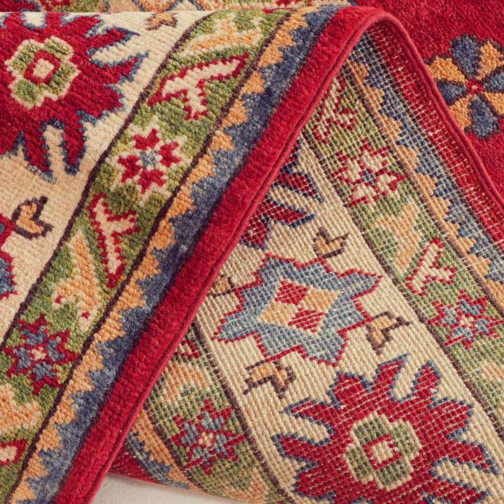 5' x 7' 3 Hand Knotted Kazak Rug