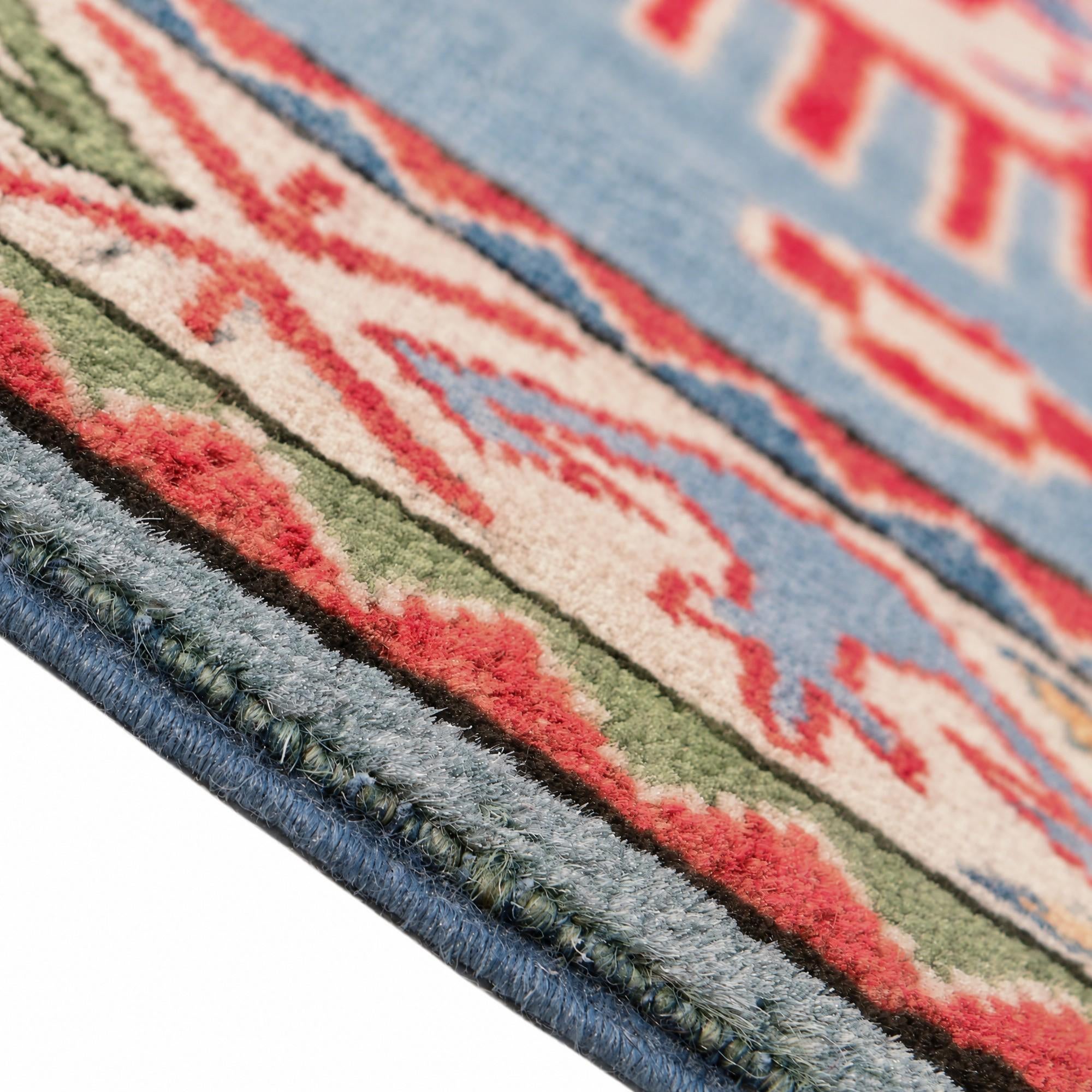 95cm x 150cm Hand Knotted Kazak Rug