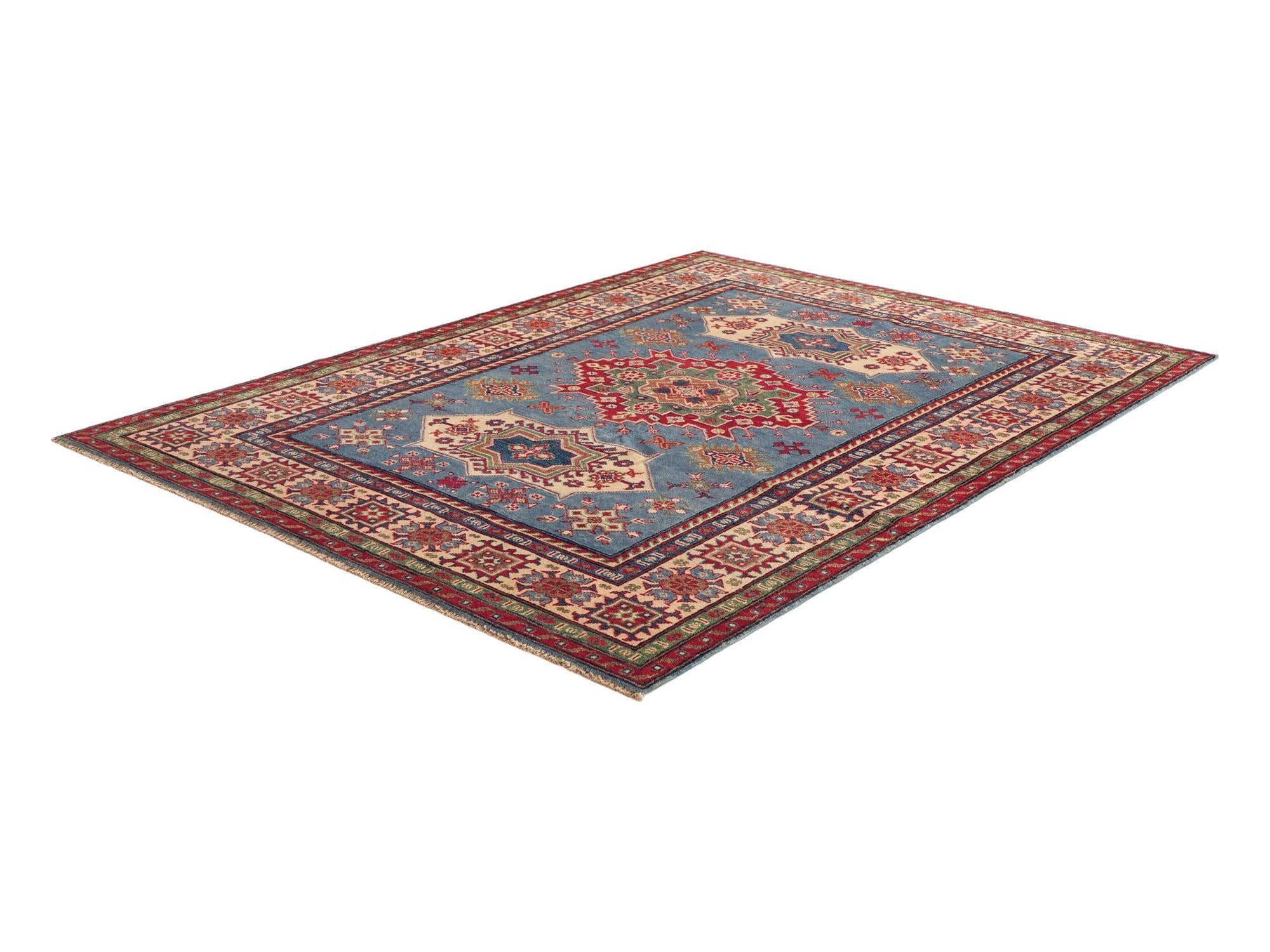 Detail image 4 of 10: 5' 3 x 6' 10 Hand Knotted Kazak Rug