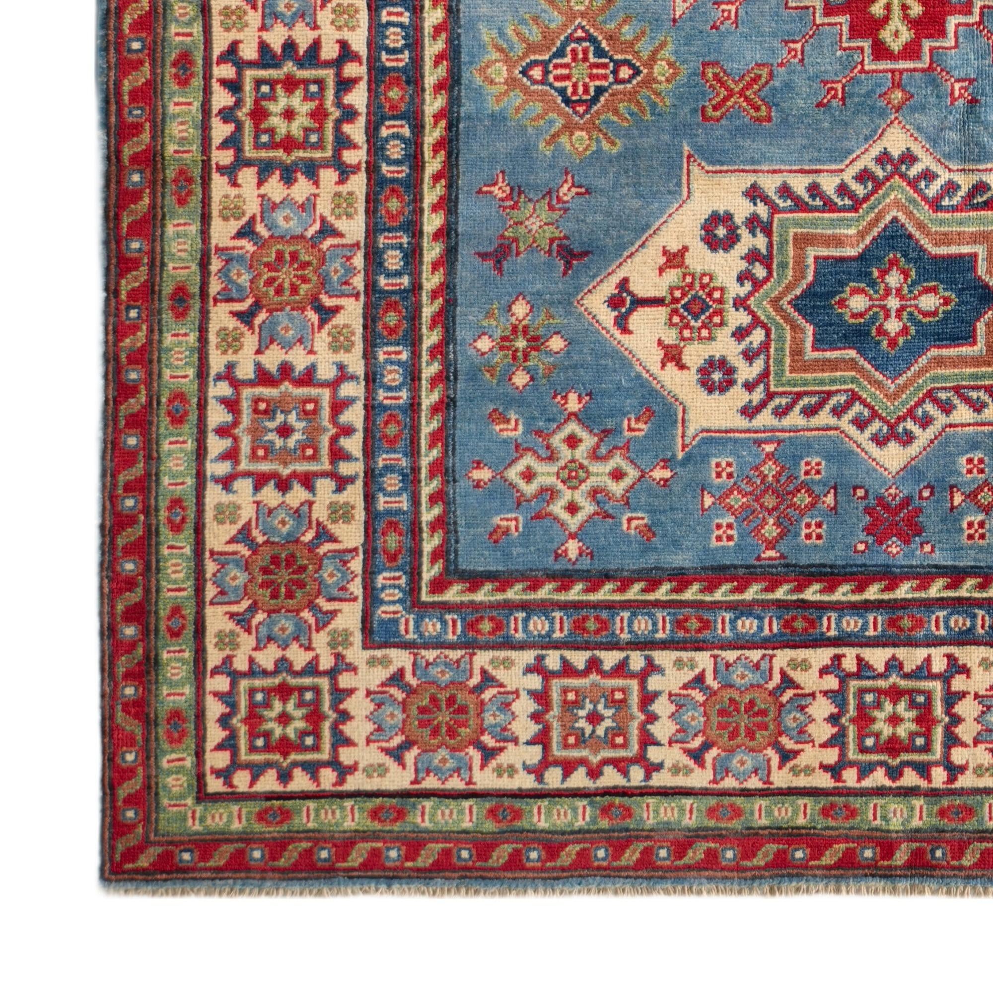 Detail image 7 of 10: 5' 3 x 6' 10 Hand Knotted Kazak Rug