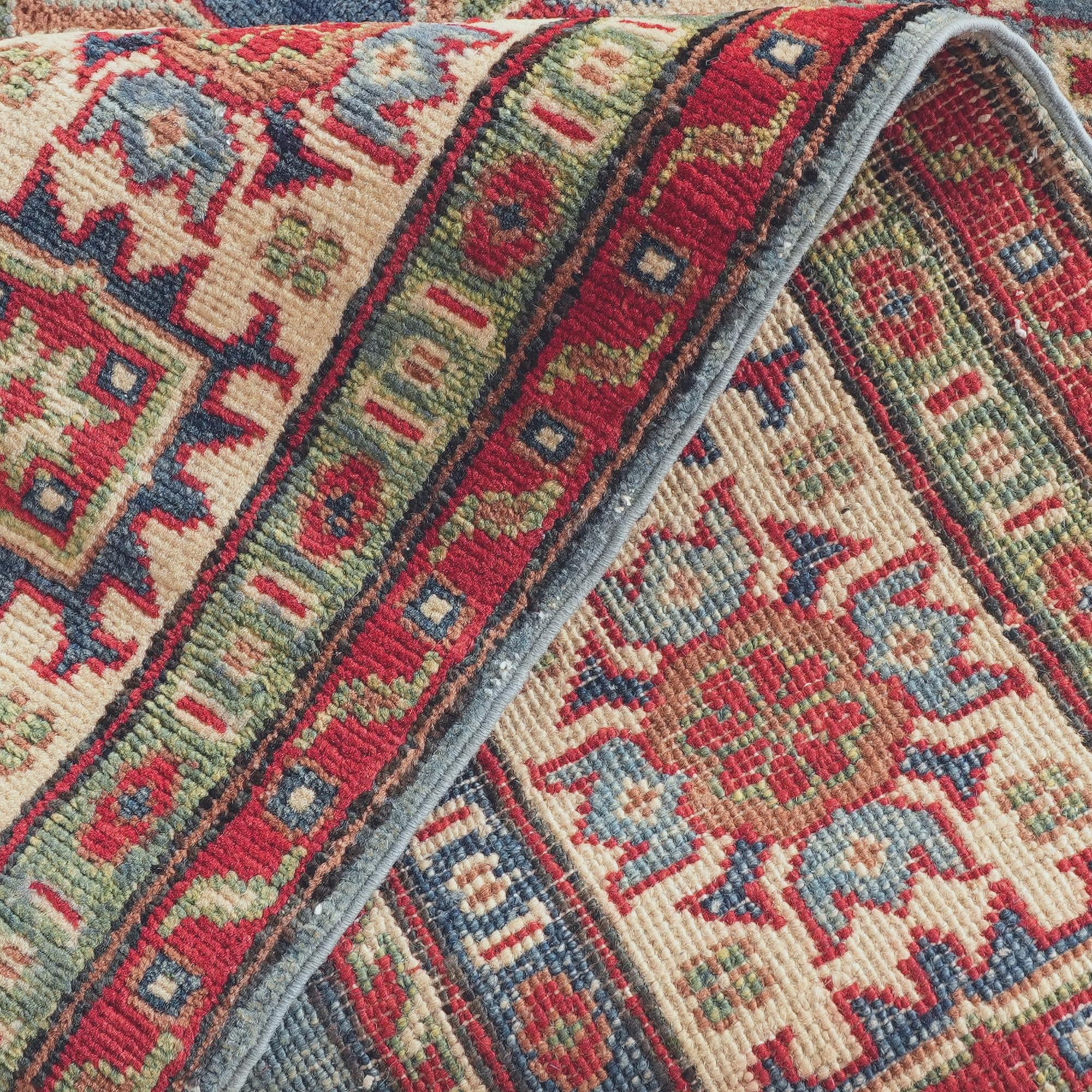 Detail image 8 of 10: 5' 3 x 6' 10 Hand Knotted Kazak Rug