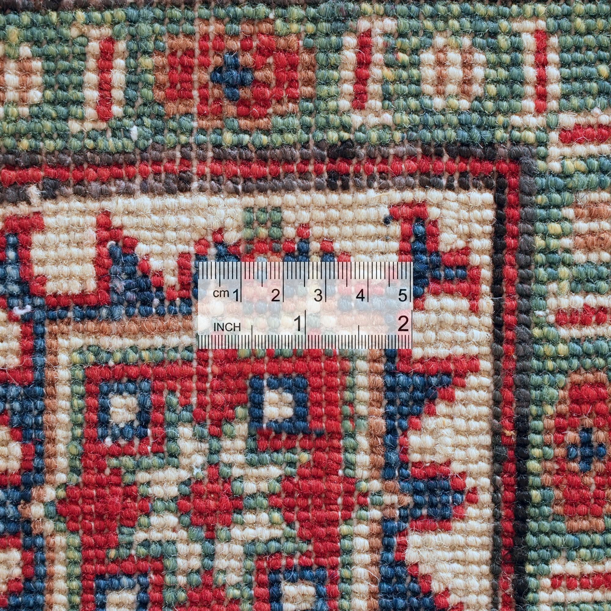 Detail image 9 of 10: 5' 3 x 6' 10 Hand Knotted Kazak Rug