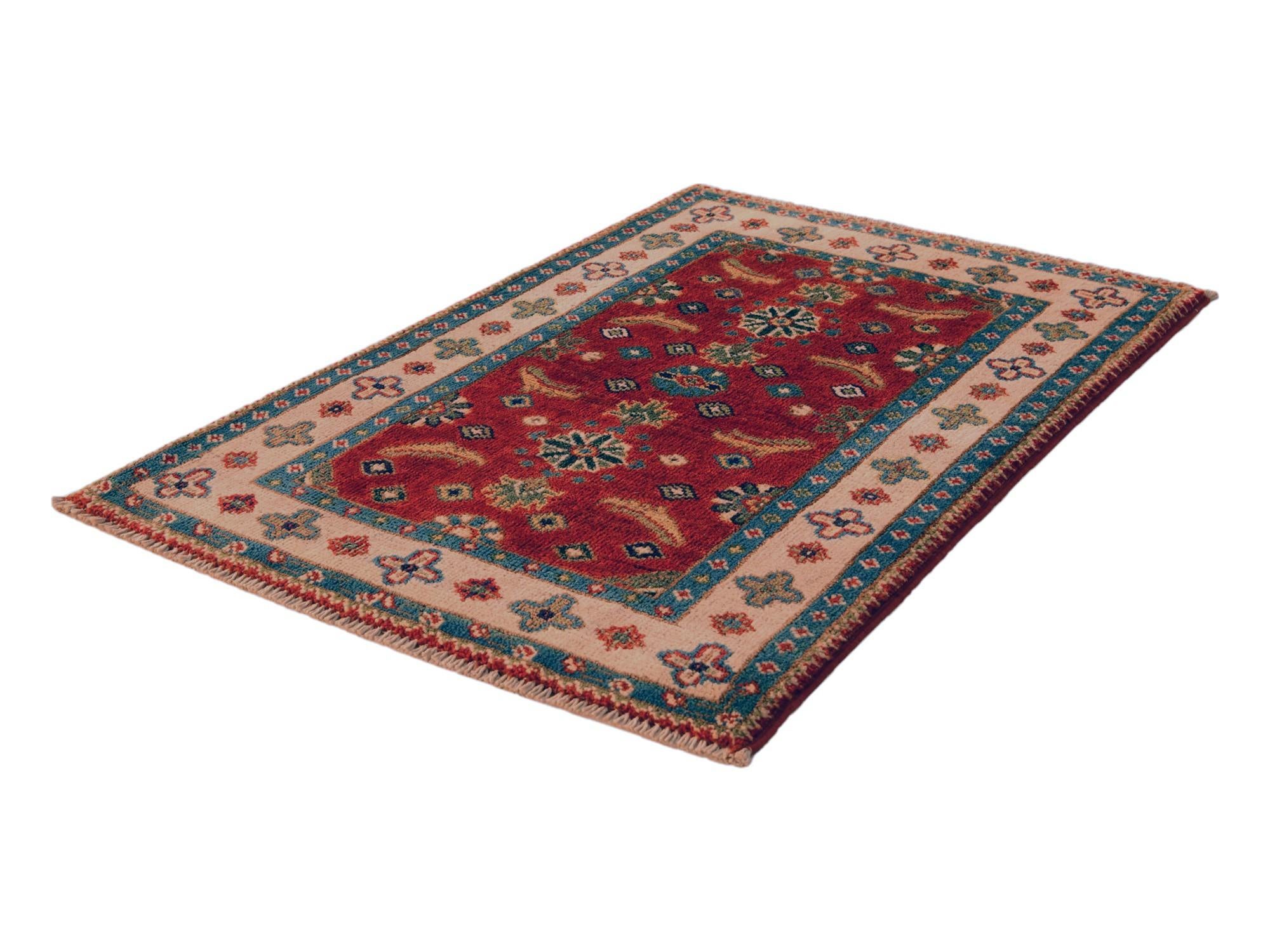 2' x 2' 11 Hand Knotted Kazak Rug