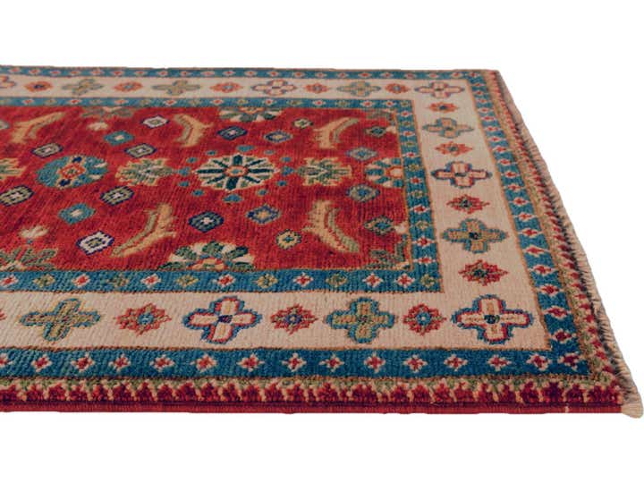 2' x 2' 11 Hand Knotted Kazak Rug