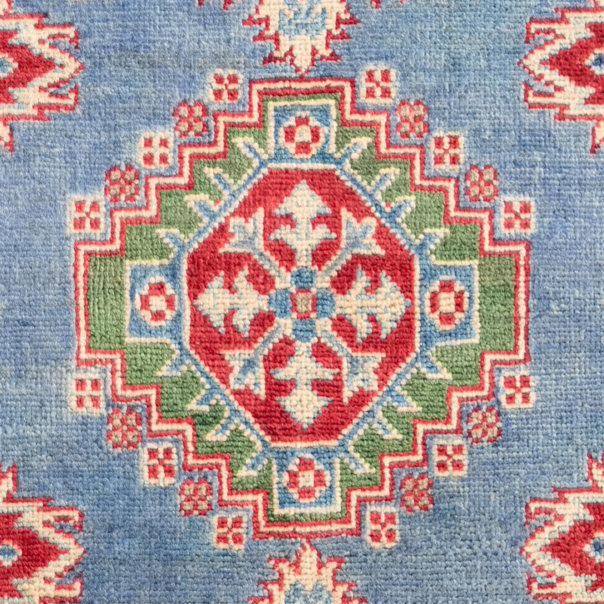 Detail image 10 of 10: 4' x 6' 2 Hand Knotted Kazak Rug