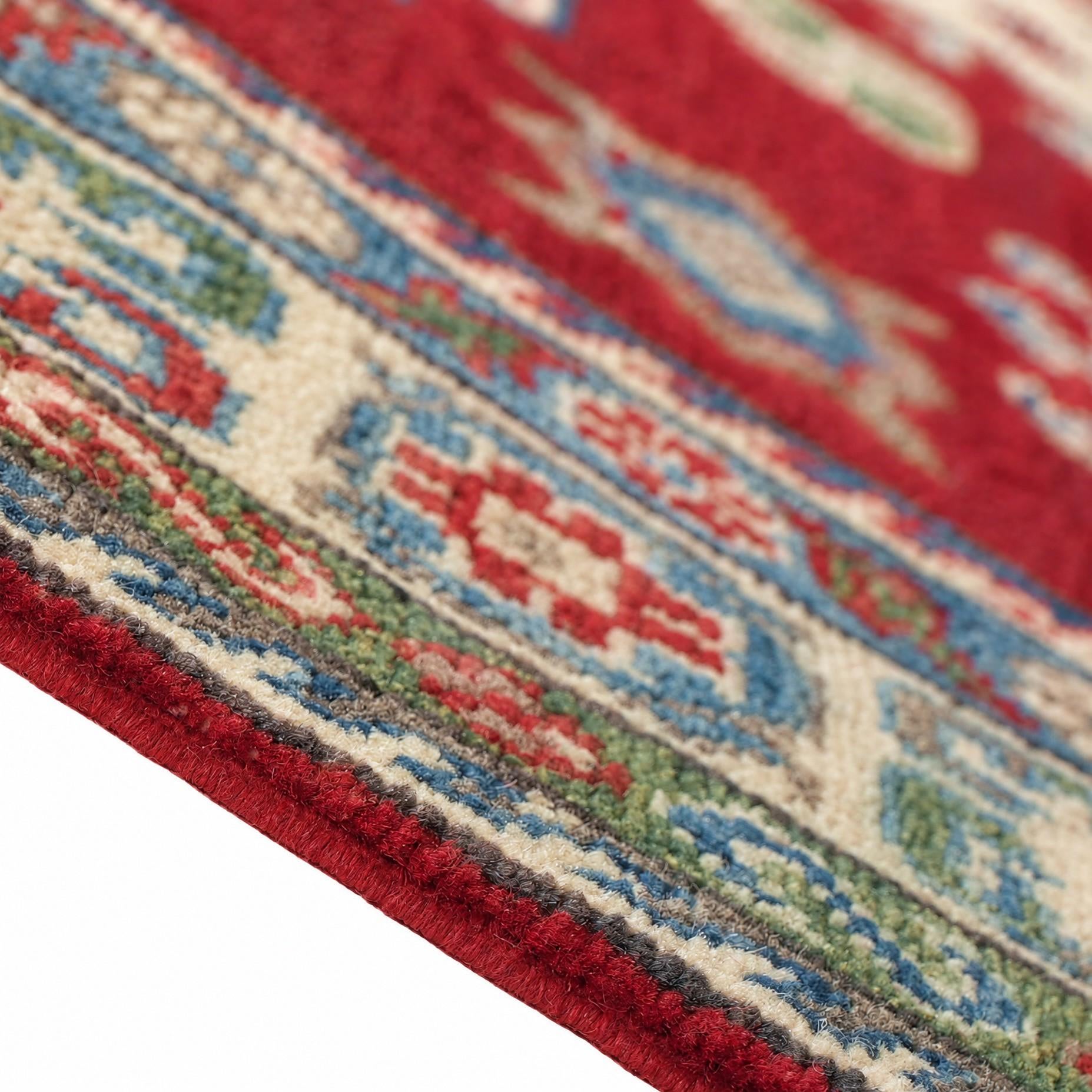 150cm x 210cm Hand Knotted Kazak Rug