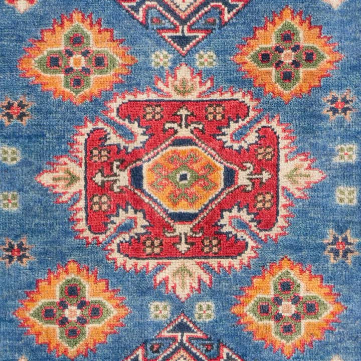 90cm x 120cm anudado a mano Kazak Alfombra