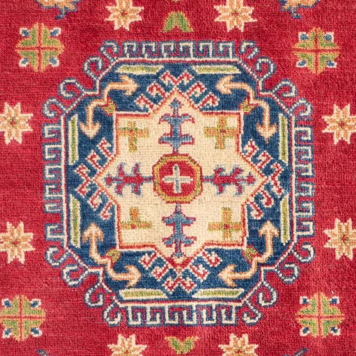 5' 1 x 7' Hand Knotted Kazak Rug