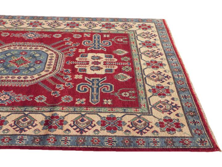 5' x 7' 2 Hand Knotted Kazak Rug