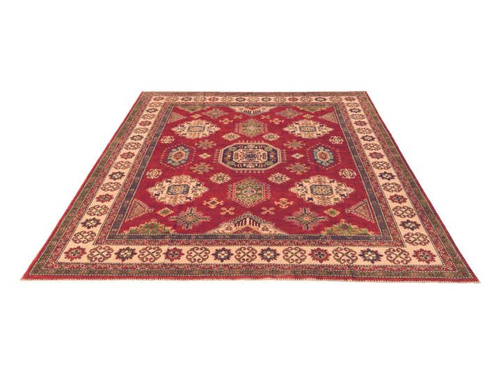 7' 10 x 9' 8 Hand Knotted Kazak Rug