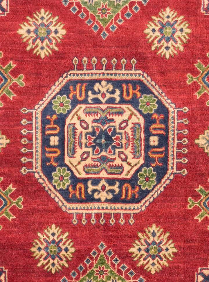7' 10 x 9' 8 Hand Knotted Kazak Rug