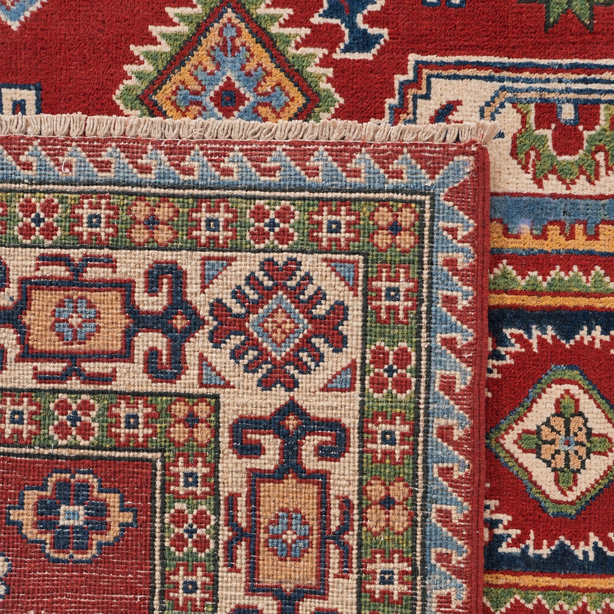 120cm x 175cm Hand Knotted Kazak Rug