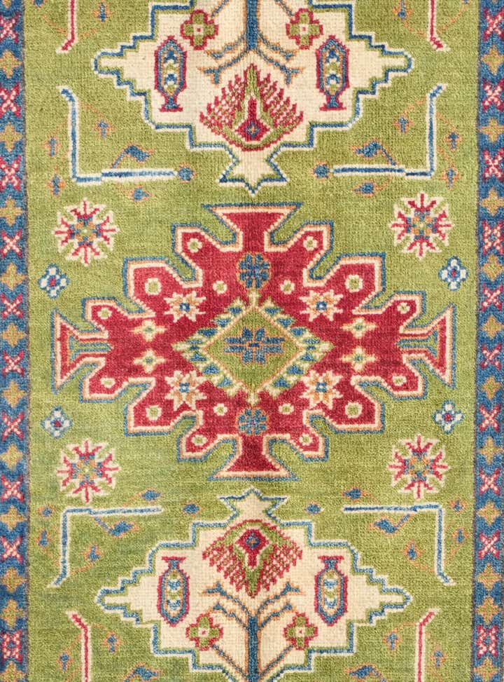 2' 8 x 4' 1 Hand Knotted Kazak Rug