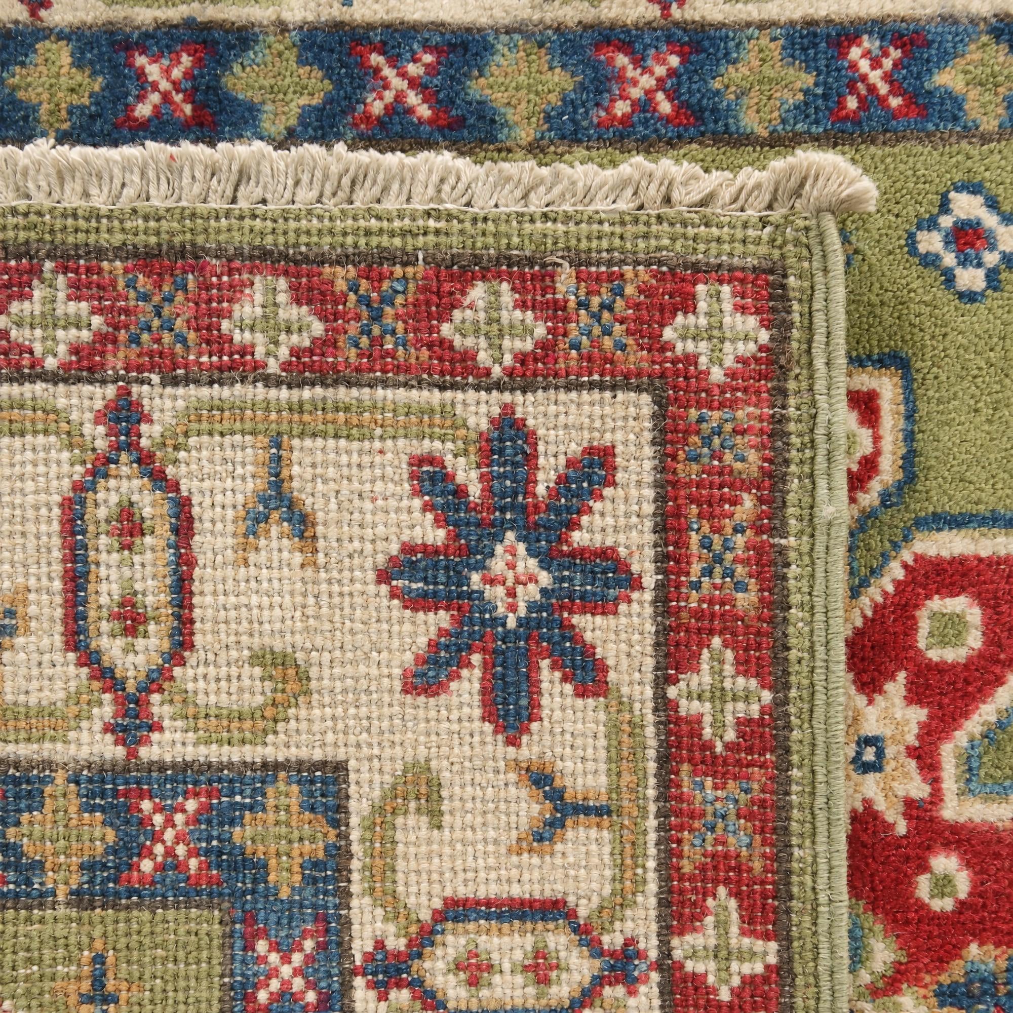 80cm x 125cm Hand Knotted Kazak Rug