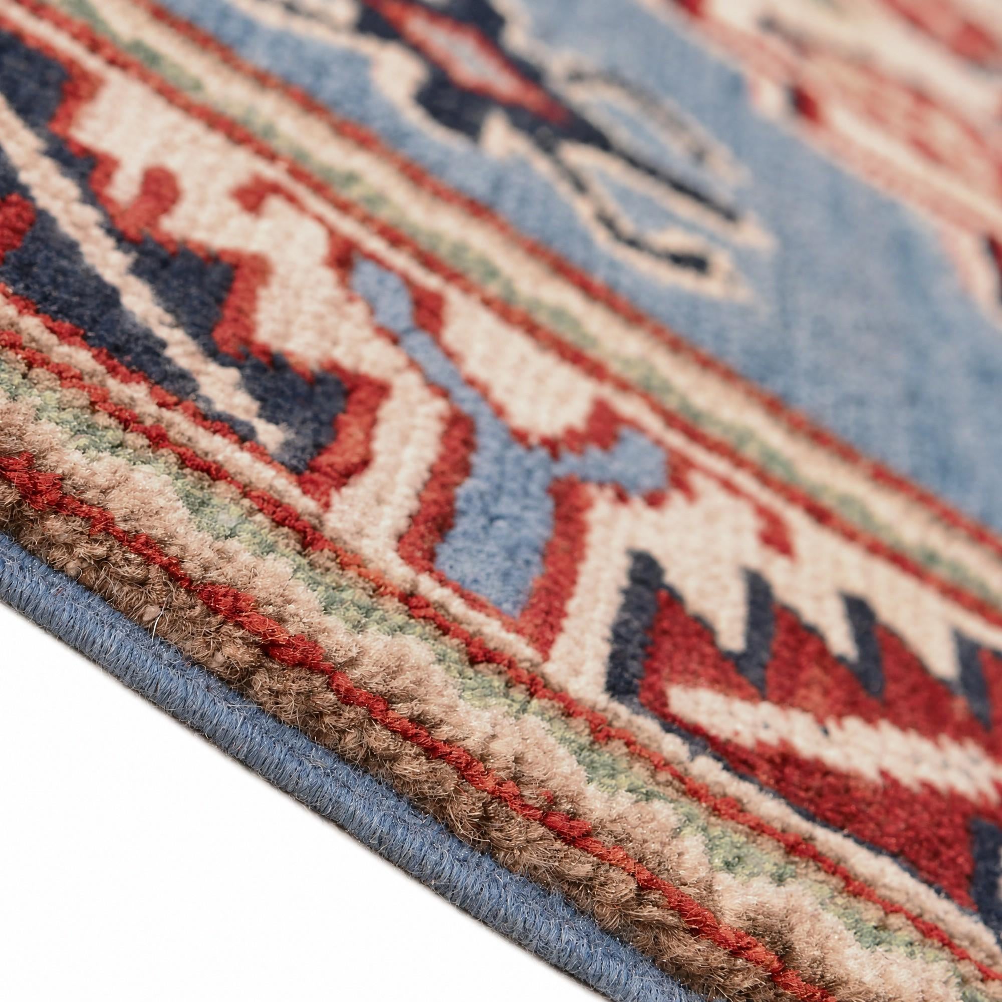 75cm x 130cm Hand Knotted Kazak Rug