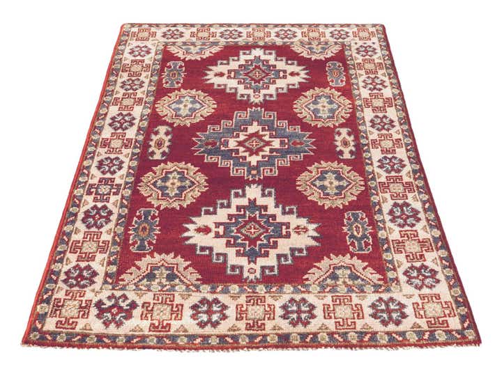2' 9 x 4' 2 Hand Knotted Kazak Rug
