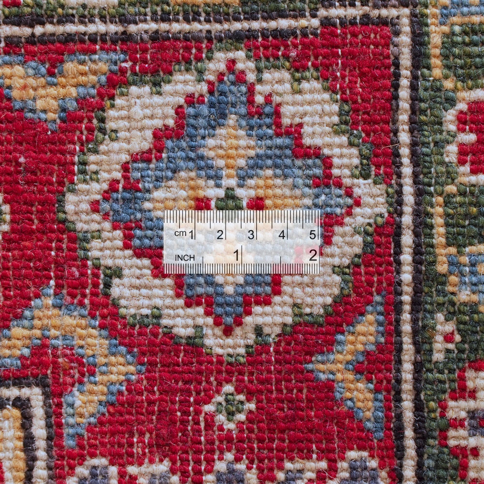 Detail image 9 of 10: 5' 2 x 6' 3 Hand Knotted Kazak Rug