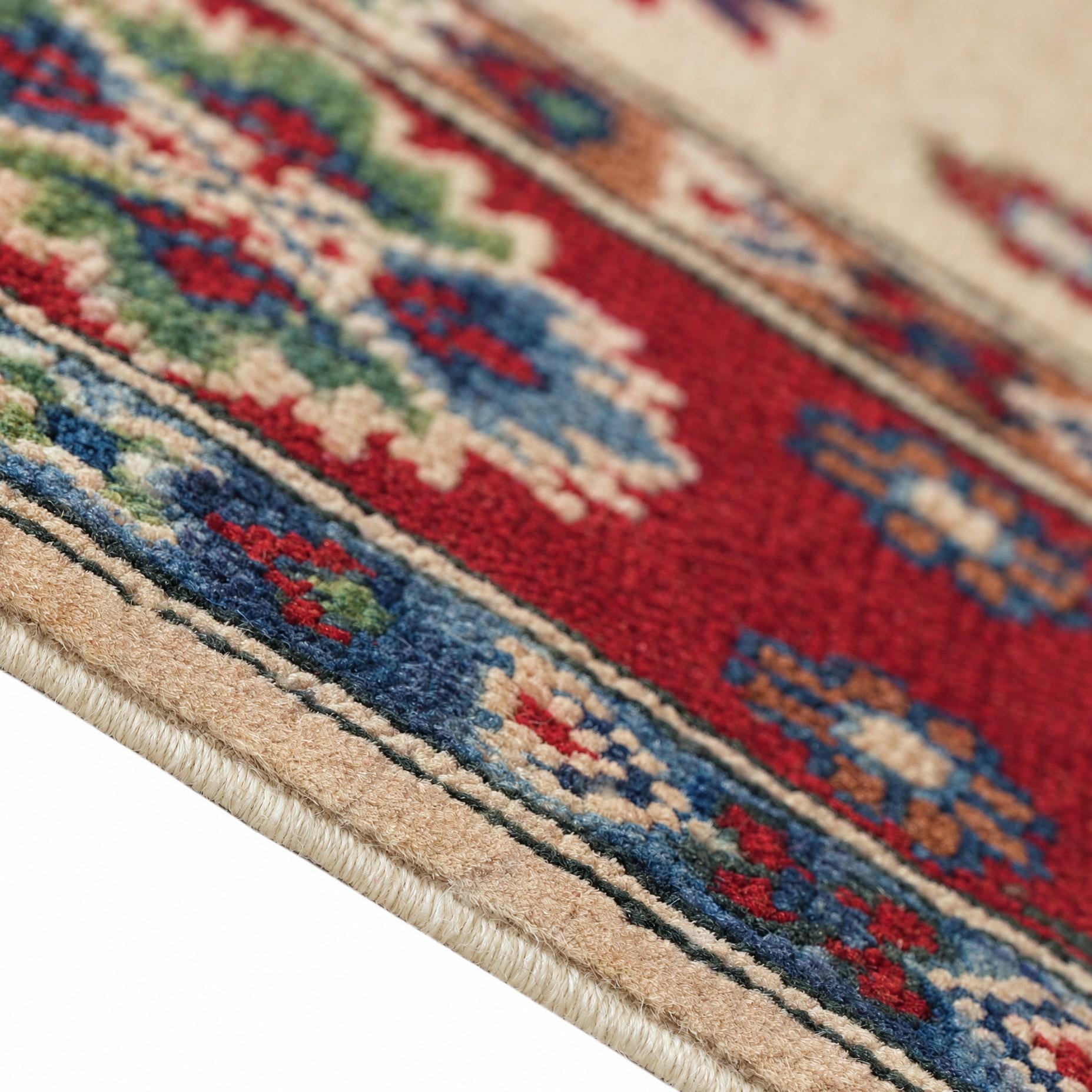 150cm x 200cm Hand Knotted Kazak Rug