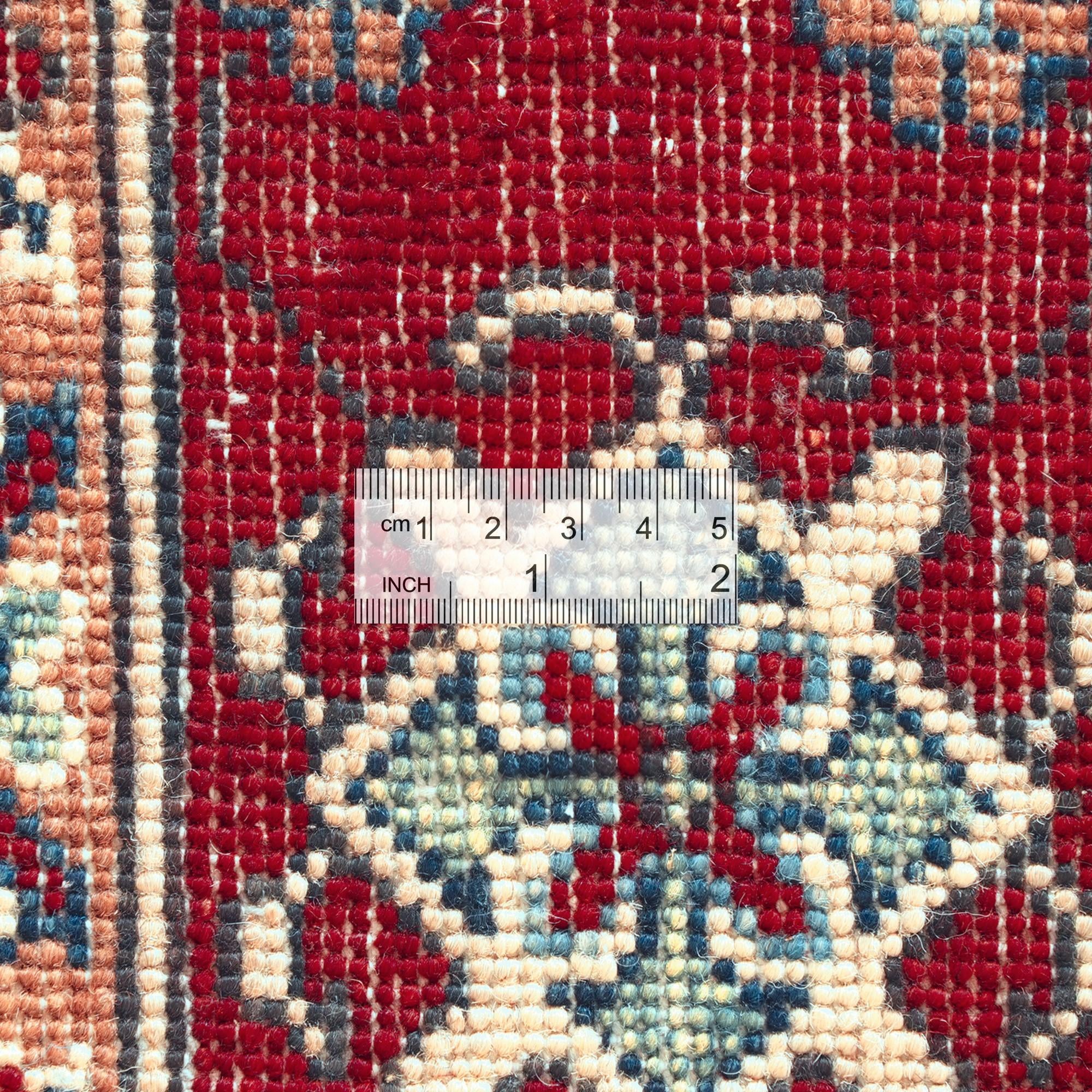 Detail image 9 of 10: 4' 10 x 6' 7 Hand Knotted Kazak Rug