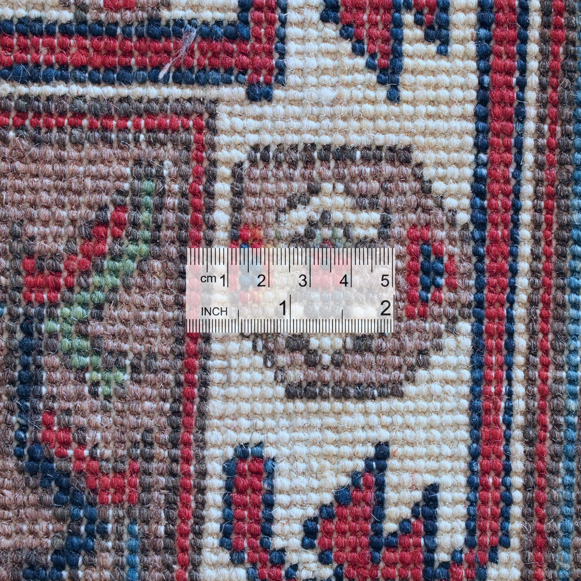 160cm x 215cm Hand Knotted Kazak Rug