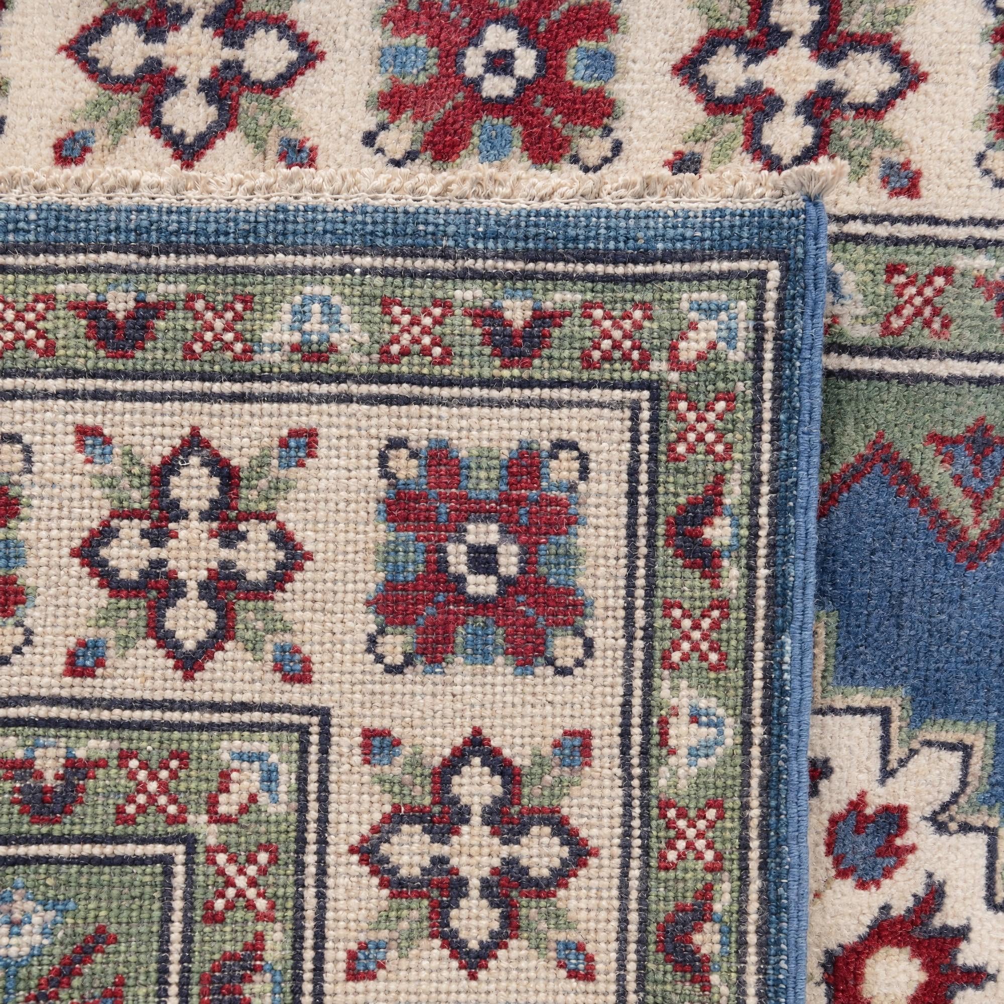 Detail image 11 of 11: 2' 9 x 4' 2 Hand Knotted Kazak Rug