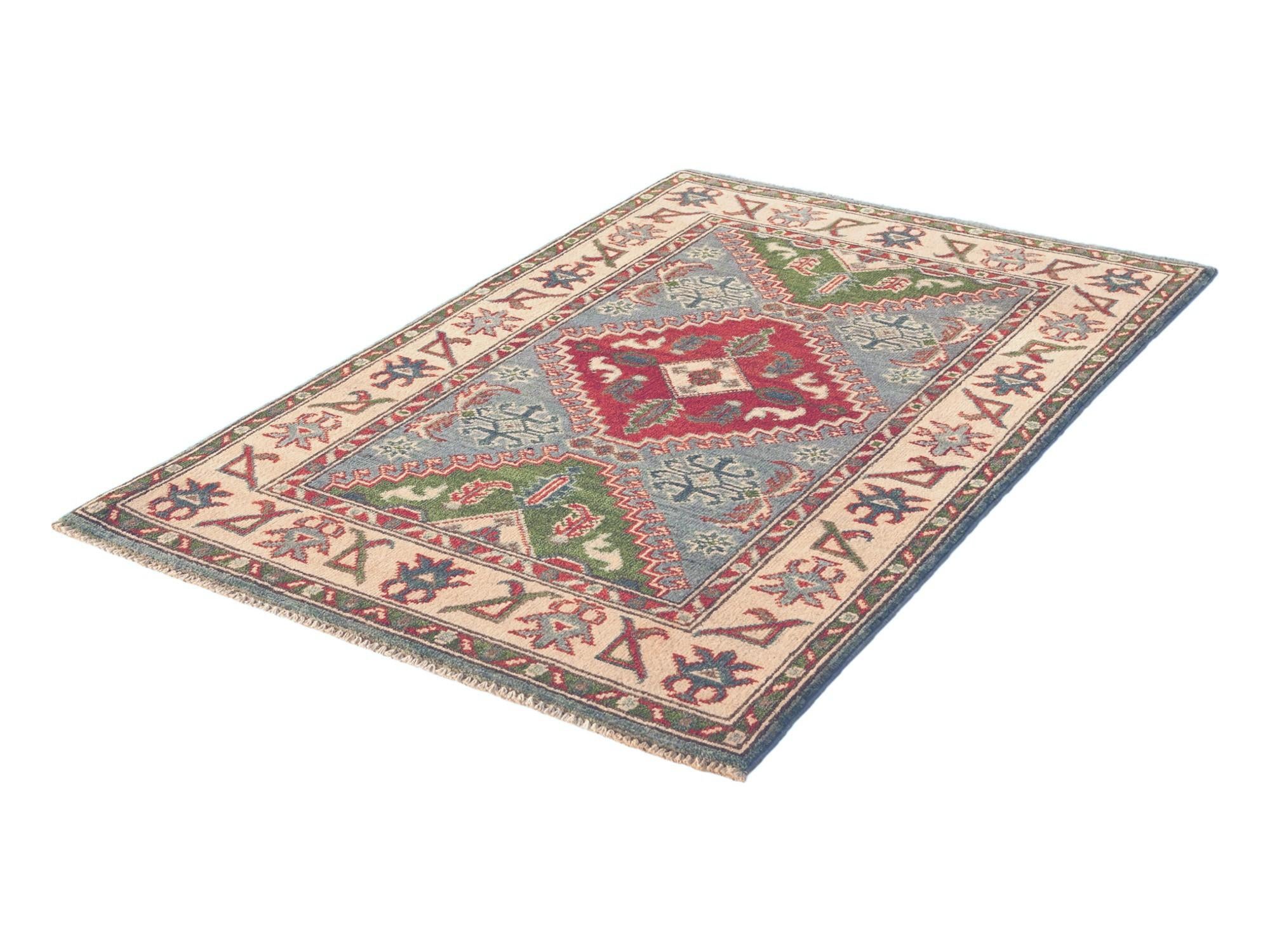 2' 9 x 4' 2 Hand Knotted Kazak Rug
