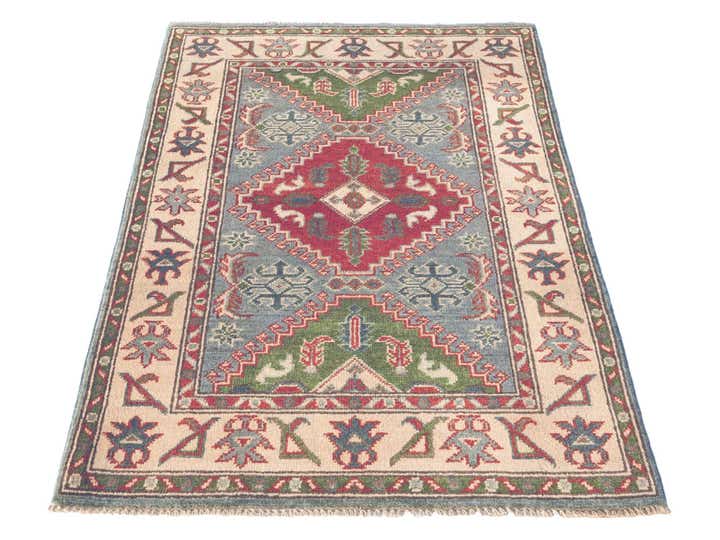 2' 9 x 4' 2 Hand Knotted Kazak Rug