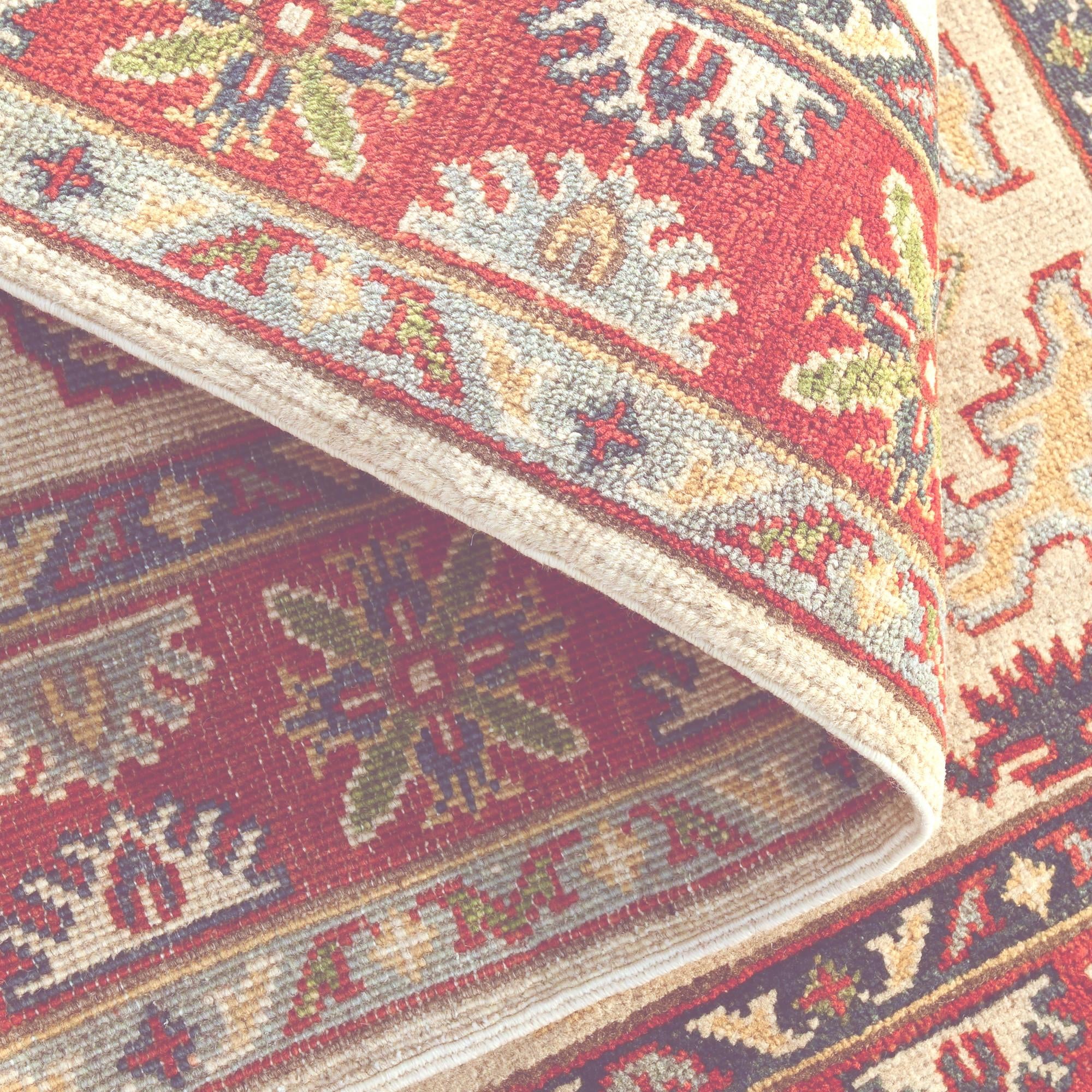 3' 5 x 5' 1 Hand Knotted Kazak Rug