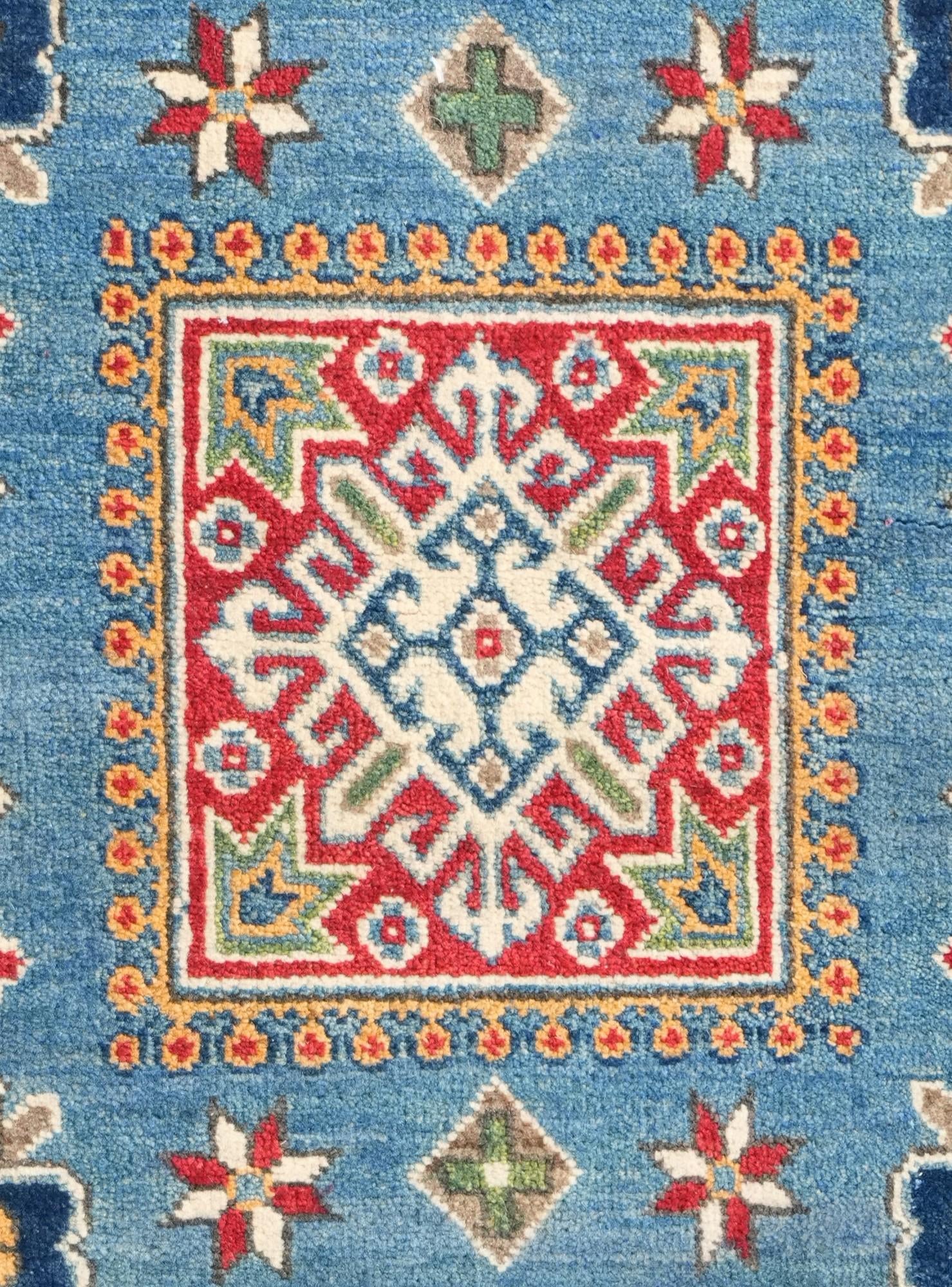 3' 3 x 5' 1 Hand Knotted Kazak Rug